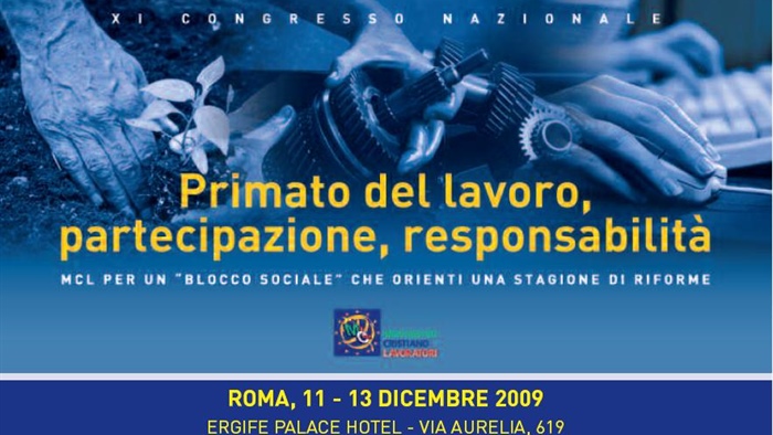 Programma dell'XI Congresso Nazionale MCL